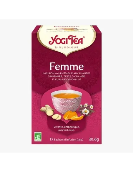Yogi Tea organic herbal tea 17 bags - for women