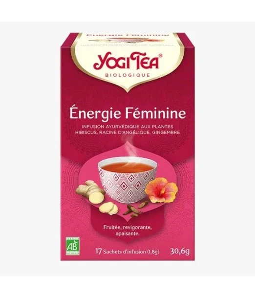 Yogi Tea organic herbal infusion, 17 tea bags - Women's Energy