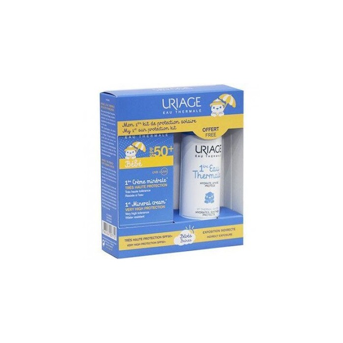 Mon 1er Kit De Protection Solaire Uriage Bebe Creme Solaire Puericulture Maroc