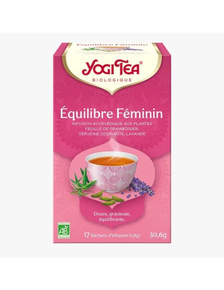 Yogi Tea Infusion Bio 17 sachets - Équilibre Féminin