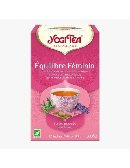 Yogi Tea organic herbal infusion, 17 tea bags - Feminine Balance
