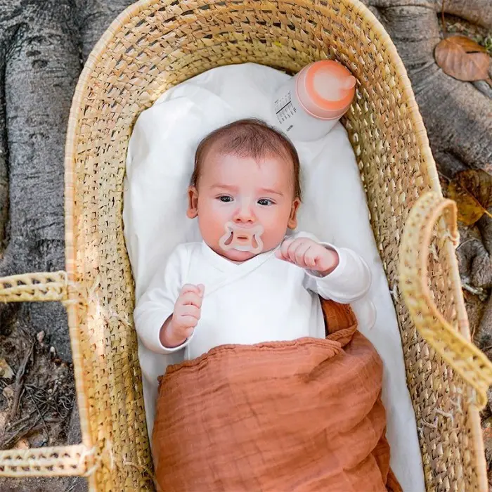 Suavinex Set Biberon Zero.Zero 180 ml avec Sucette Biberon &