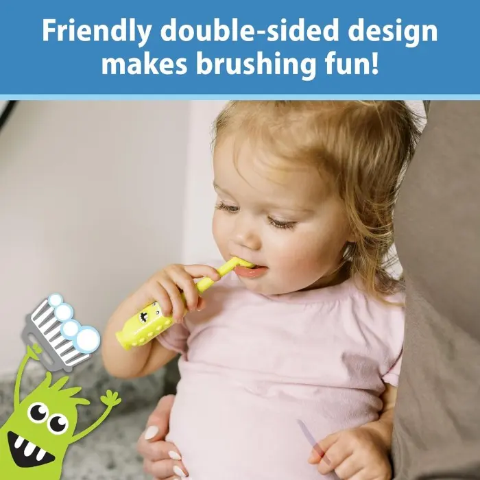 Dr Brown's Brosse à dent 1-4ans Monstre Brosse à dents - Dr