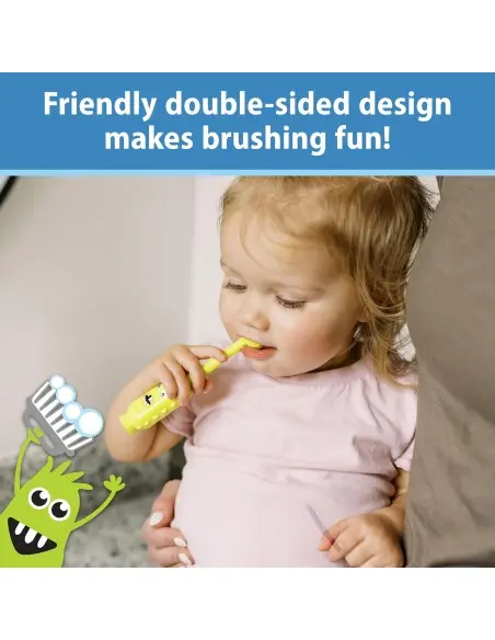 Dr Brown's toothbrush 1-4 years Monster - Purple — photo 6