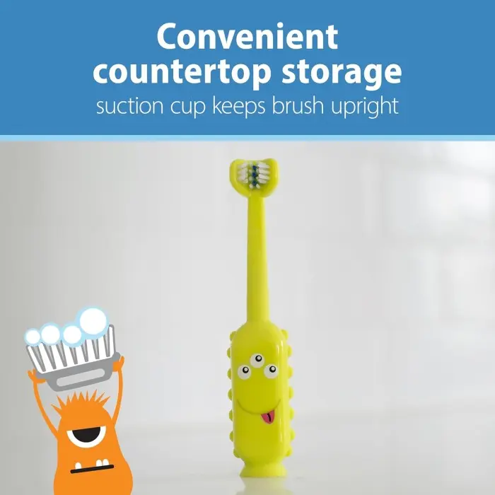 Dr Brown's Brosse à dent 1-4ans Monstre Brosse à dents - Dr