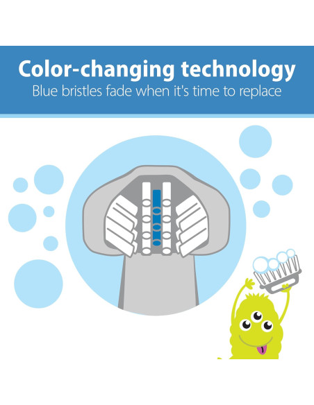 Dr Brown's Brosse à dent 1-4ans Monstre dans Brosse à dents chez Baby And Mom Maroc