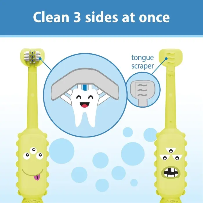 Dr Brown's Brosse à dent 1-4ans Monstre Brosse à dents - Dr