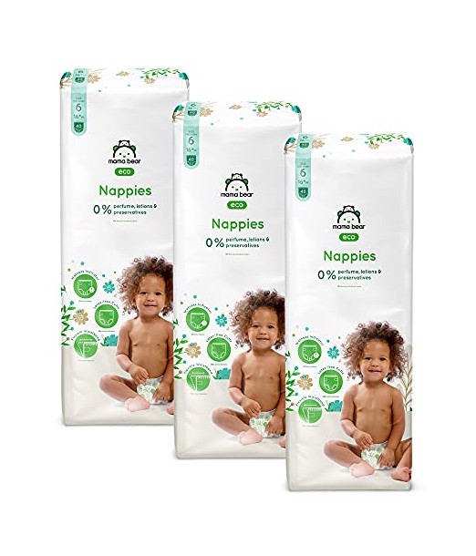 Mama Bear Couches bébé Écologiques Ultra Absorbantes Taille 6 2
