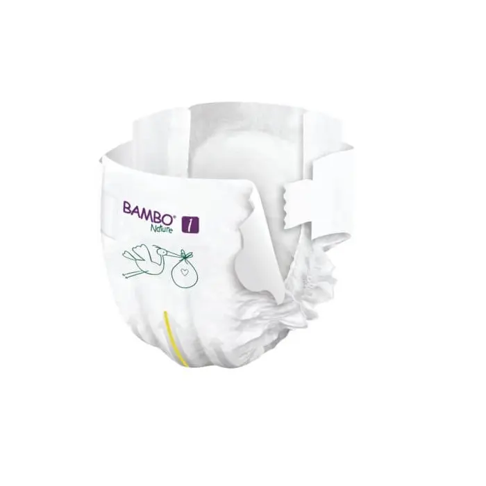 Couches Bambo Nature Taille 1 (2-4kg) 22 unités
