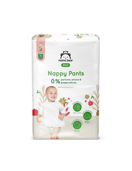 Mama Bear Couches-Culottes bébé Écologiques Ultra Absorbantes