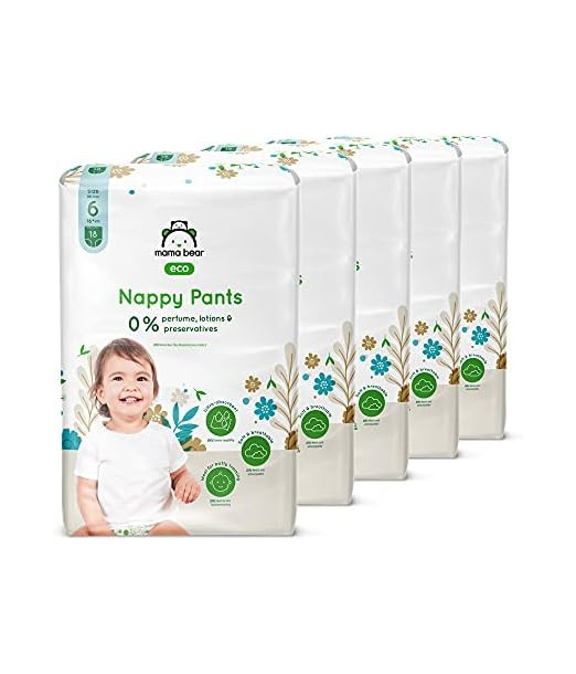 Mama Bear Couches-Culottes bébé Écologiques Ultra Absorbantes