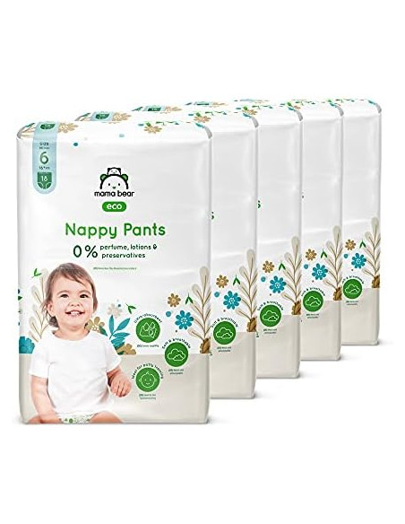 Mama Bear Couches-Culottes bébé Écologiques Ultra Absorbantes