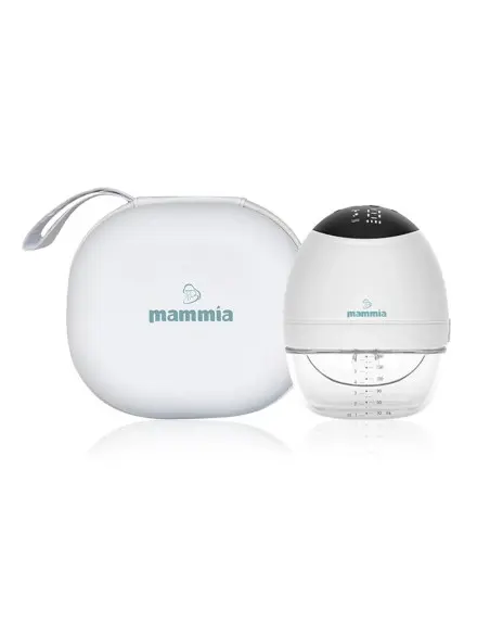 Mammia hands-free electric breast pump — complete set