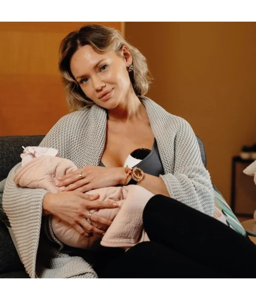 Mammia hands-free electric breast pump — complete set 2