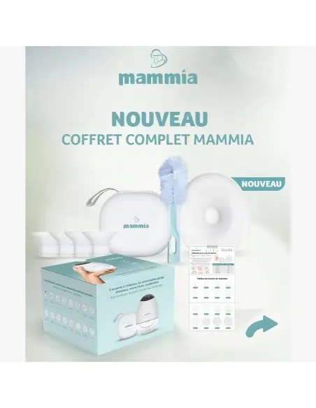 Mammia Tire-lait Électrique Mains Libres - Coffret Complet Tire