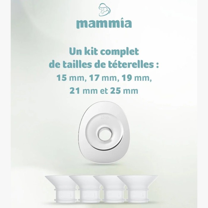 Mammia Tire-lait Électrique Mains Libres - Coffret Complet Tire