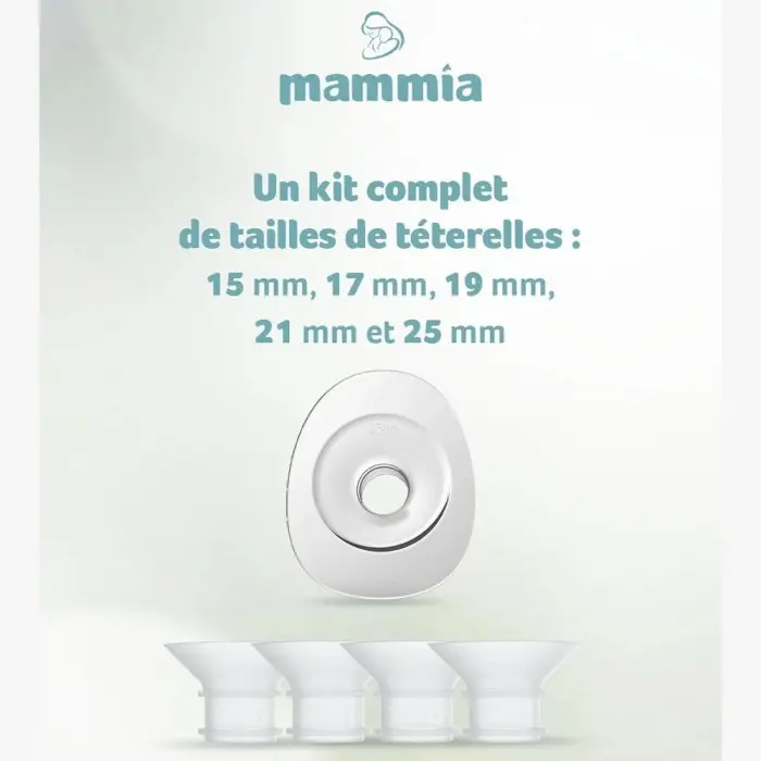 Mammia Tire-lait Électrique Mains Libres - Coffret Complet Tire