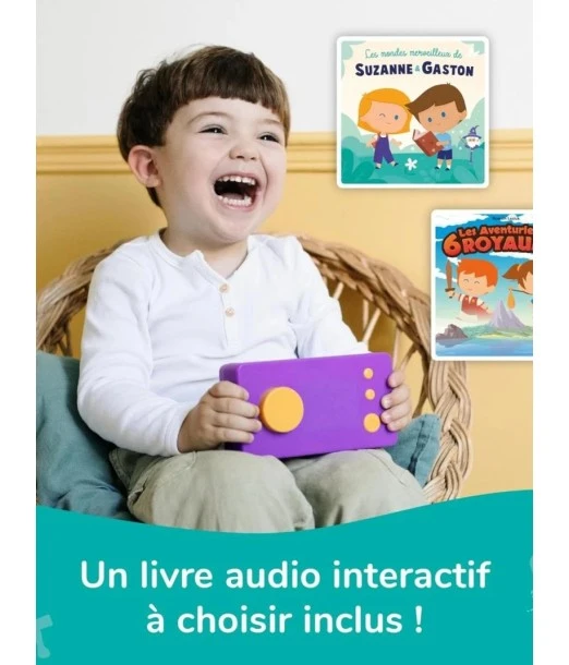 Lunii My Story Factory for children from 3 to 8 years - Purple 2