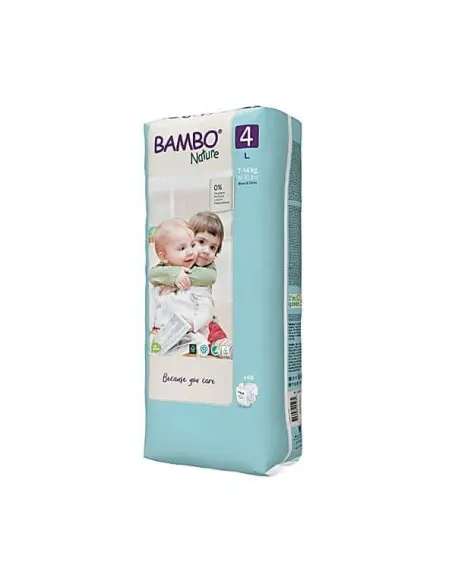 Bambo Nature diapers Size 4 (7-14 kg) 48 units