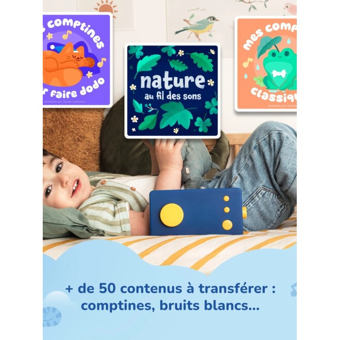 Lunii Ma 1ère Lunii Conteuse évolutive jusqu'à 8 ans - Bleu