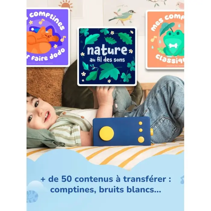 Lunii Ma 1ère Lunii Conteuse évolutive jusqu'à 8 ans - Bleu