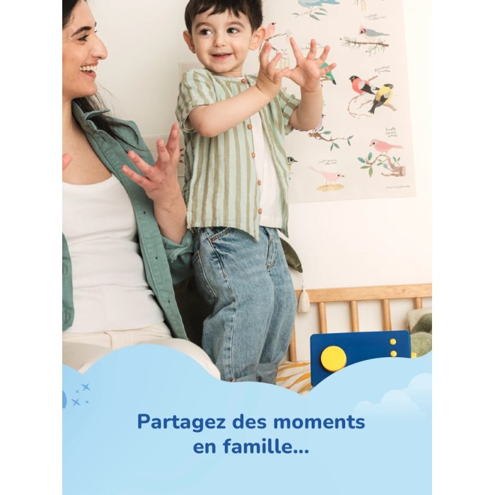 Lunii Ma 1ère Lunii Conteuse évolutive jusqu'à 8 ans - Bleu