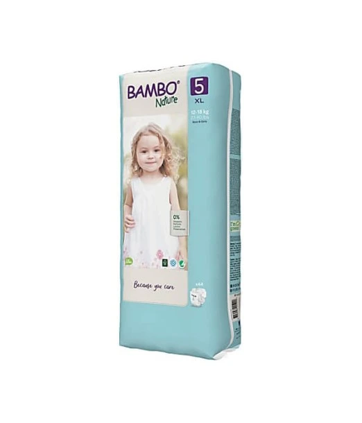 Bambo Nature diapers Size 5 (12-18 kg) 44 units