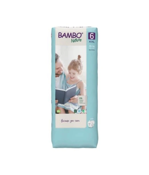 Diapers Bambo Nature Size 6 (16kg+) 40 units