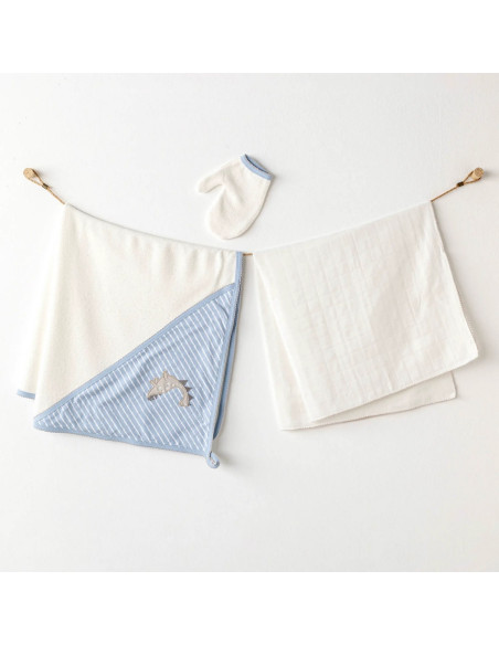 Sortie de bain 100% coton Dinosaure Sortie de bain - Maroc