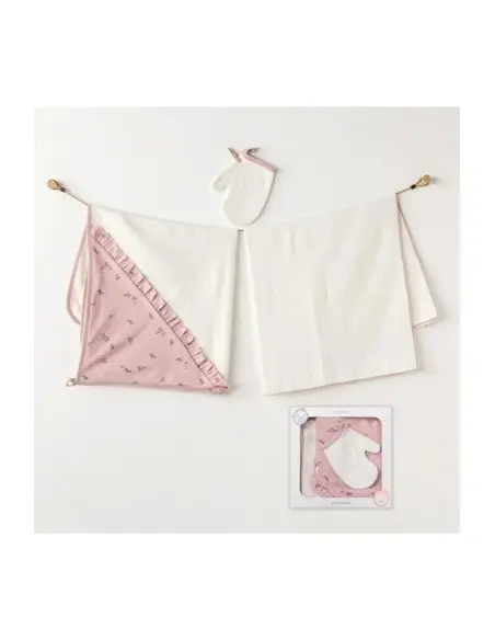 Sortie de bain 100% coton Blanc