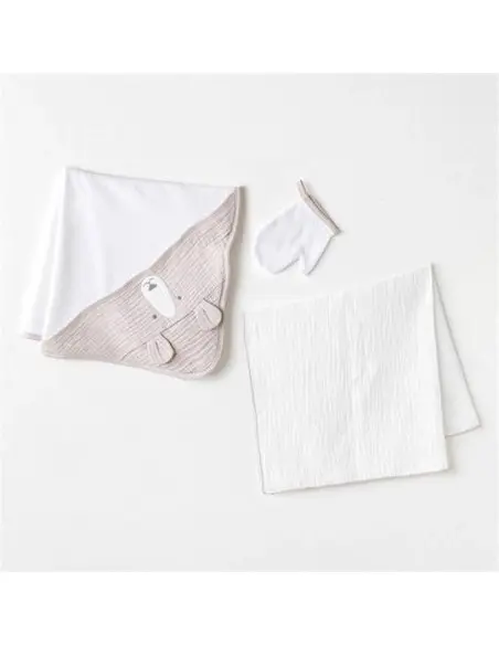 Sortie de bain en coton - Fille