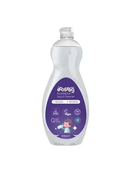 Ecosnug Liquide Vaisselle Bébé 500ml Détergent Vaisselle Bébé 