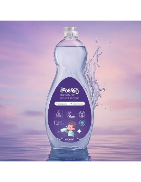 Ecosnug Liquide Vaisselle Bébé 500ml Détergent Vaisselle Bébé 