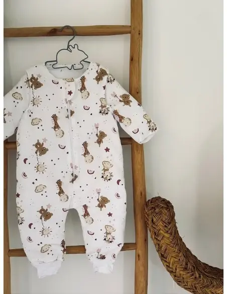 Mini Babounj Gigoteuse à pieds avec Manches amovibles - Doudou
