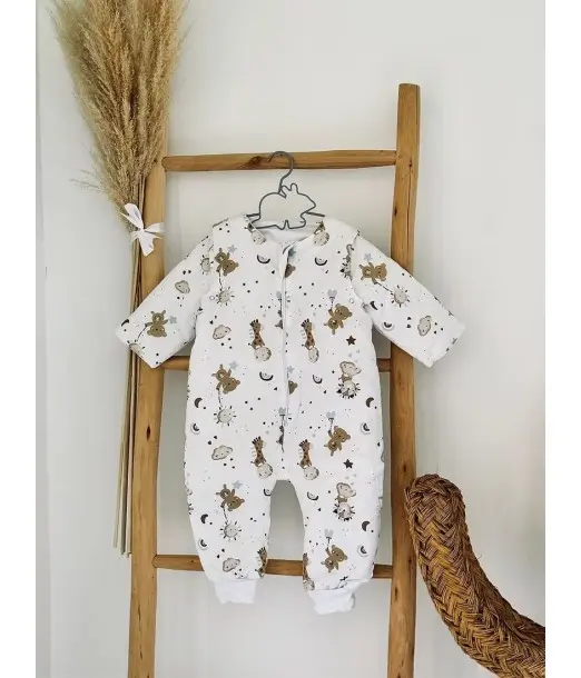 Mini Babounj Gigoteuse à pieds avec Manches amovibles - Doudou