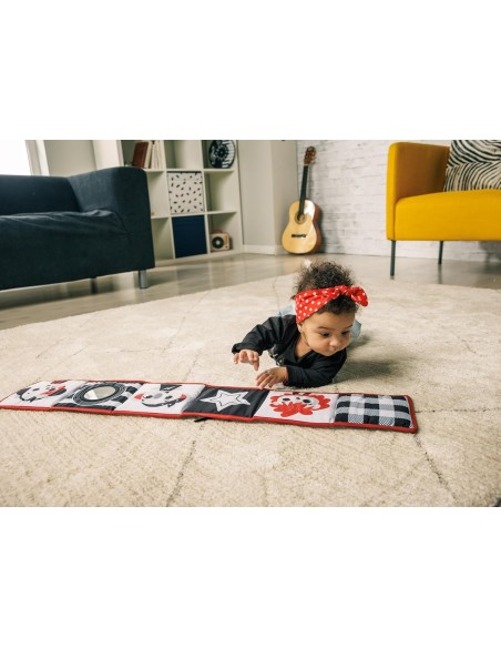 Tiny Love Livre en tissu Recto Verso Black & White Rock'n Roll 0m+ dans Livres & Histoires chez Baby And Mom Maroc