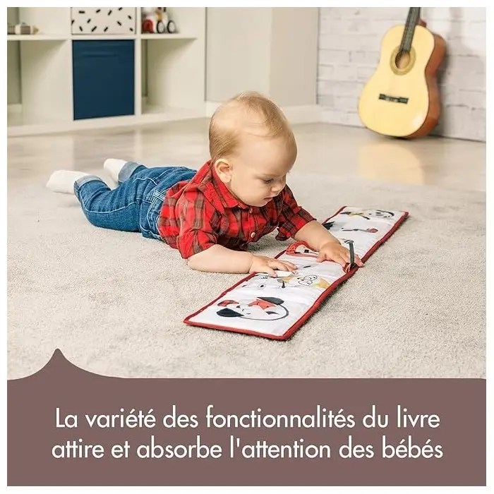 copy of Tiny Love Livre en tissu Recto Verso Black & White 0m+