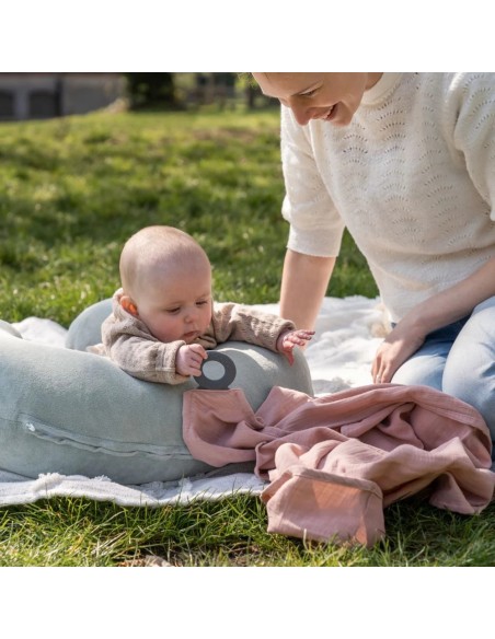 Doomoo Tablier d'Allaitement, Cape d'Allaitement Mom'n Play Grey dans Maternité chez Baby And Mom Maroc