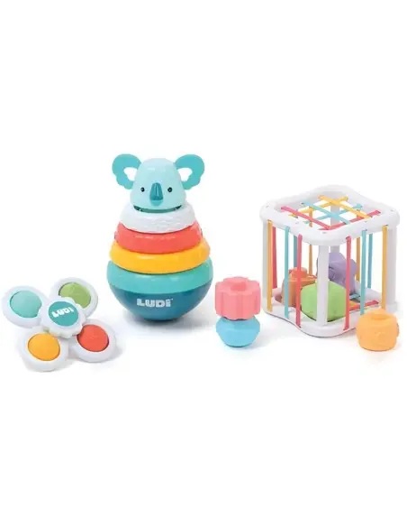 Ludi Coffret de Manipulation 4 Jeux 10mois+ Jouet - Ludi Maroc