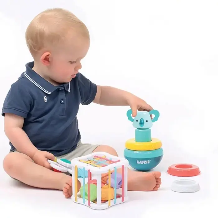Ludi Coffret de Manipulation 4 Jeux 10mois+ Jouet - Ludi Maroc