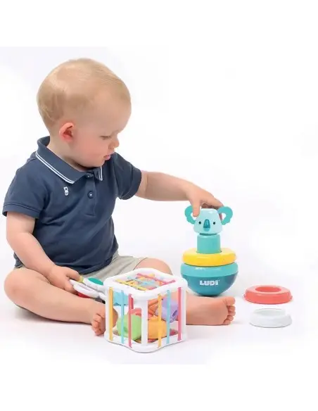 Ludi Coffret de Manipulation 4 Jeux 10mois+ Jouet - Ludi Maroc