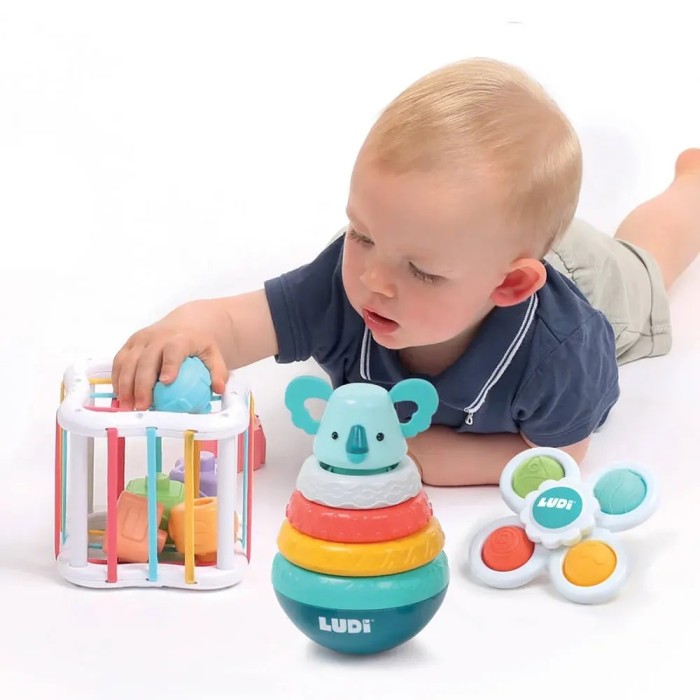 Ludi Coffret de Manipulation 4 Jeux 10mois+ Jouet - Ludi Maroc