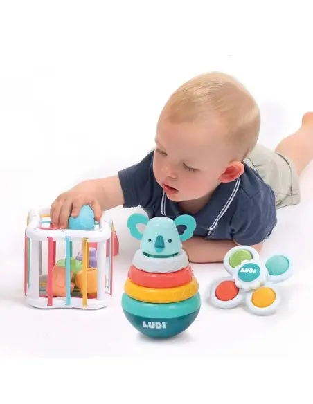 Ludi Coffret de Manipulation 4 Jeux 10mois+ Jouet - Ludi Maroc