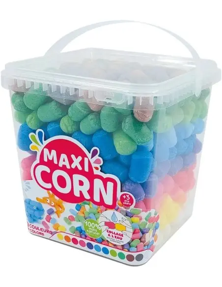 Ludi Maxi Corn Seau 100% Maïs Naturel 3ans+ Jouet - Ludi Maroc