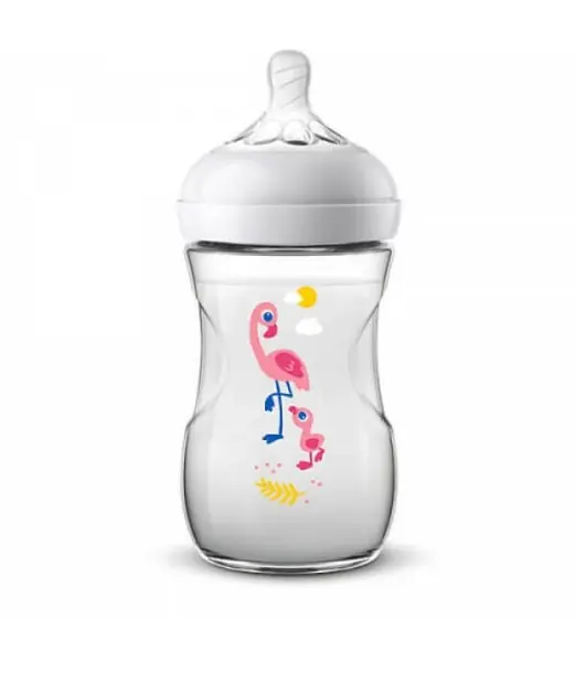 Biberon Avent Natural 260ml Flamant rose Biberon & Accessoires 2