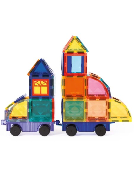 Ludi Véhicules Mgnétiques avec 61 pièces et 2 véhicules 3 - 10 ans dans 3 - 5 ans chez Baby And Mom Maroc