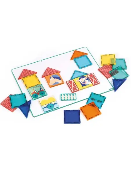 Ludi Panneau Magnétique 27 pièces 2ans+ 0 - 3 ans - Ludi Maroc
