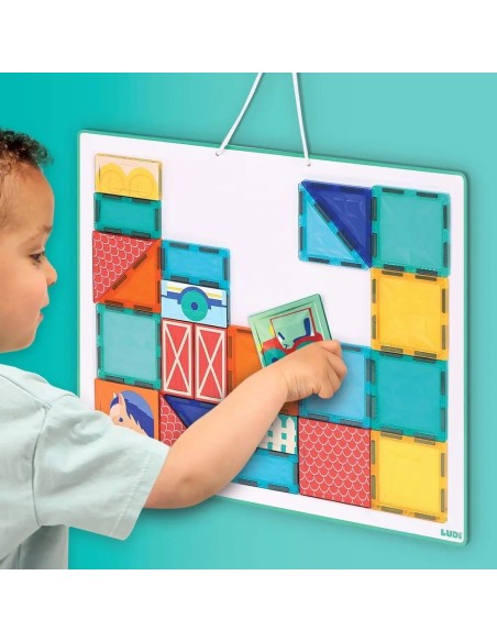 Ludi Panneau Magnétique 27 pièces 2ans+ dans 0 - 3 ans chez Baby And Mom Maroc