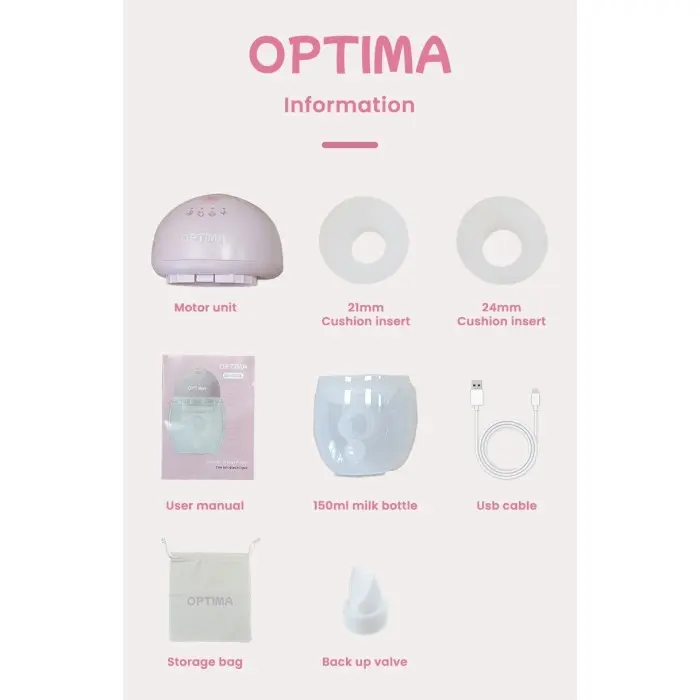 Tire lait Mains libres élctrique Optima Tire lait - Maroc