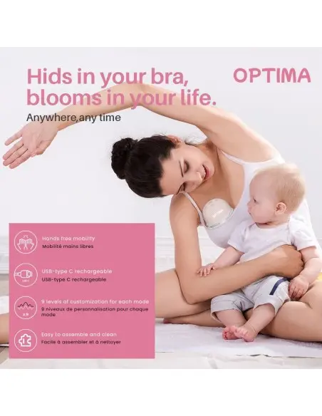 Optima hands-free electric breast pump — photo 4
